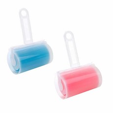 개털제거 털제거돌돌이 고양이털청소 롤 휴대용돌돌이, 빨강