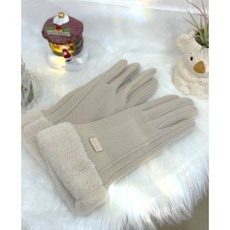 레인래빗 스마트폰터치 여성 스웨이드장갑 겨울장갑 방한장갑 방한용품