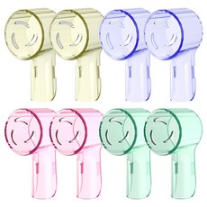 칫솔 방진 커버 캡 브라운 오럴 B 교체 헤드 및 iO 시리즈 전동 보호대 호환, Colorful-8 Pcs, 8개