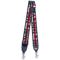 쟈딕앤볼테르 자카드 로고 모티프 숄더 스트랩