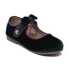 헤지스 키즈 ACC 헤지스키즈 여아 벨벳 구두 HSG61UR50M GN