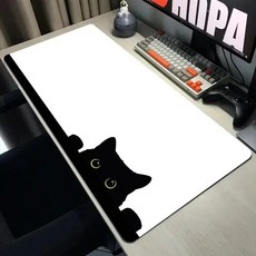게이밍 장패드 고양이 캐릭터 마우스패드 300X600X2MM, 1개, 그림 2
