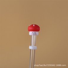 스탠리호환 빨대 뚜껑 마개 실리콘 스트로 캡 악세사리 텀블러용 다용도, 1개, R_레드