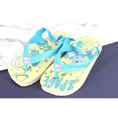 Havaianas哈瓦仕 BABY PEPPA PIG 佩佩豬童鞋 沙灘必備 中壢實體店面, 黃色/藍色, 20