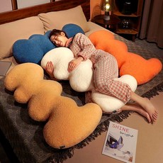 왕꽈배기 쿠션 롱쿠션 바디필로우 오브제 디자인, 꽈배기 바디필로우 ( 그레이 ), 꽈배기 바디필로우 ( 그레이 )