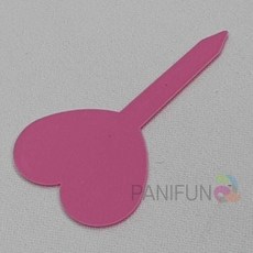 식집사 하트형 식물이름표 20P 나무이름표 식물라벨 화분네임택 나무표찰 화분팻말, 없음
