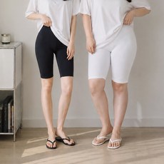 아이스쿨 5부 레깅스 "국내생산 프리미엄" 빅사이즈 시원한 여름 반바지레깅스