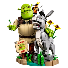 LEGO 史瑞克 + 驢子 + 穿靴子的貓 72423, 混色, 1套