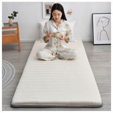 기숙사 싱글 매트리스 인용매트 간이 1인용 5cm 고시원 파란색 토퍼 블루 매트 메모리폼, 60x120cm 유아용, 블루 매트리스 5cm