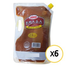 [현대프리마켓] 시아스 돈까스 소스 2kg 실온, 6개