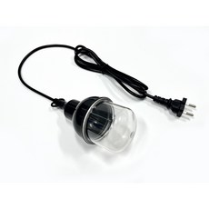 태양산업조명 방수 전구소켓 E26 코드선일체형 방우형 야외용 TY-100, 2m, 1개