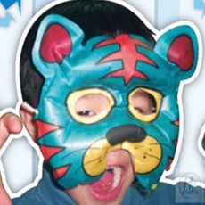 더블H샵 동물 가면 만들기 호랑이