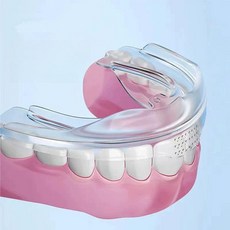 셀프 마우스피스 앞니 교정기 치아 돌출입 치열 성형기, 성인 1단계-편안함-경미한 코골이, 1개, 1L