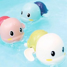 하라 태엽 거북이 목욕놀이장난감 아기물놀이장난감 욕실장난감, 1세트