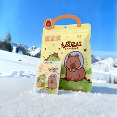 桃園出貨 卡皮巴拉暖貼大號暖貼自發熱貼加大暖宮貼暖身貼學生必備, 1個, 簡裝OPP袋【卡皮巴拉】普通包裝,10片裝【防寒必備】溫熱8小時