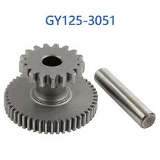 GY125-3051 GY6 125cc 스타터 기어 유휴 중국 모 페드 152QMI 엔진, 01 MIGY125-3051