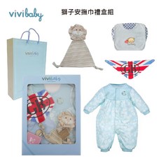 ViVibaby【台灣現貨 2色 MIT】100%純棉 鹿寶貝棒球連身裝 新生兒禮盒 彌月禮盒 聖誕禮盒 自用送禮