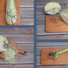 무채썰기 가정용 양배추 슬라이서 예리한 칼날 다용도채칼 업소용 야채절단기