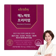휴온스 엘루비 메노락토프리미엄, 30정, 1개