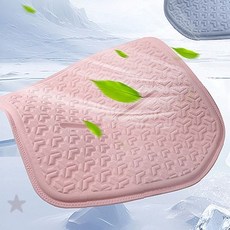 여름 쿨링 체온 방석 휴식 시원한 고양이 젤 매트 반려동물 조절 강아지 냉감, 블랙