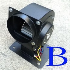 4英吋鼓風機 - 110V 浴室排風/管道間中繼抽風專用 10公分口徑 德製Ｂ款100Ｗ機種, 德製Ｂ款100Ｗ機種-出入口可套10公分,單購風機. 加電源線