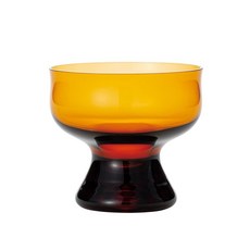 日本廣田硝子 昭和BYRON聖代杯275ml 共4款 甜點杯 玻璃杯 WUZ屋子, 1個, 琥珀