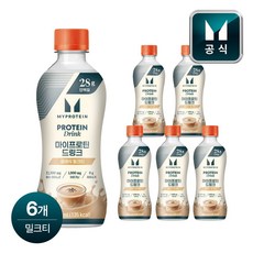 마이프로틴 드링크 클래식 밀크티, 6개, 340ml