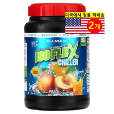 1+1 올맥스 분리 유청 단백질 분말 907g 감귤 복숭아맛 칼슘 엽산 철분 칼륨, 2개
