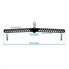 다공성 위치 조절식 풀백 트레이닝 하이 다운 갠트리 행어 앉는 핸들, 05 Black77cm