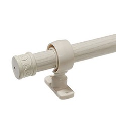 한국레일갤럭시 25mm 원형 커튼봉 커텐봉, 아이보리