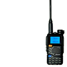 AITOUCH AI-5280 雙頻無線電對講機 AI5280 航空頻 Type-C充電 一鍵對頻 計頻器, 1個, AI-5280 整組