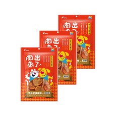 沃野 Wolfy 肉出來了 鴨脆管棒棒糖 低溫烘焙 無添加甘油防腐劑 犬貓點心3包組, 3個, 100g