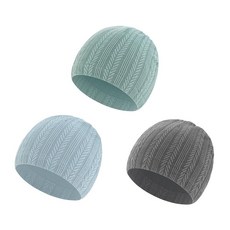 유아 방한 비니 유아 겨울 모자 유아 귀달이 겨울모자 유아 패딩 겨울모자 LIDHAY 3피스 신생아 모자 조산아 아기 모자 면 조산아 모자 유아 병원 비니 톨들러 모자 남아 여