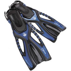 AKONA 카이코스 짧은 날 스노클링 및 수영 조절, 파란색