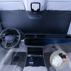 노드핏 원터치 자외선 완전차단 차량용 햇빛가리개, 1개