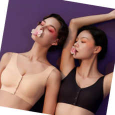 여성속옷 여성 임산부 무봉제 노와이어 편한 햄라인 수유 브라