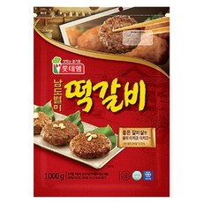 롯데햄 남도별미 떡갈비 1000g, 1kg, 1개