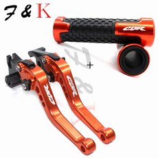 CBR600RR CBR1000RR 2009 2017 RR 2015 클러치 CNC 2018 1000 브레이크 CBR 600 2010 2011 2012 오토바이 2008 레버 2016, 1 set Orange, 1개