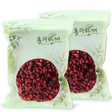 동의한재 특품 중국산 햇 건오미자, 300g, 2개