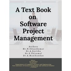 (영문도서) A Text Book On Software Project Management Hardcover, Notion Press, English, 9798895197387