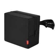 Trtl 여행용 베개용 여행용 목 베개 가방 방수 휴대용 케이스 목 베개 프로텍터 에어 태그 포켓 및 조절 가능한 스트랩 퀵 릴리즈 걸쇠 수하물에 쉽게 부착 가능 백팩, Trtl 여행용 베개용 여행용 목 베개 가방, 방수 휴