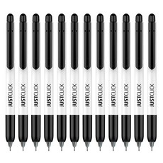 모리스 저스트클릭 네임펜F 엑스트라 1다스(12개입), 검정, 1개