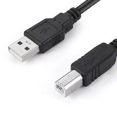 이안 프린터 USB 2.0 케이블 복합기 연결, 1.5m, 1개