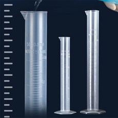 아랫채상점 플라스틱 메스실린더 액체측정, 50ml