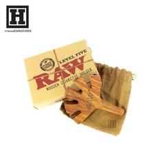 H Market 西班牙 RAW Level Five 五管 木製菸嘴, 1個