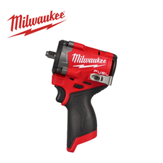 밀워키 M12 FIW2F38-0 충전 임팩트 렌치 lll 12V 본체 3/8 FUEL 컴팩트형, 1개