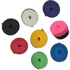 스쿼시그립 손잡이 라켓그립 핸들 토토리티 8pcs 컬러풀 - 배드민턴 스쿼시 낚싯대용 스웨트 라켓 그립 래핑 밴드 퓨 소프트 흡수성 논오버 블랙 화이트 그린 옐로우 레드, 스쿼시그립 손잡이 라켓그립 핸들 토토리티 8pcs 컬러