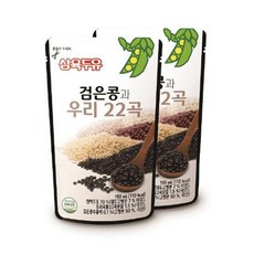 삼육 검은콩과우리22곡파우치 190mlx80입, 80개, 190ml