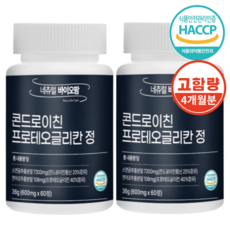 프로테오글리칸 콘드로이친 프리테오글리칸 콘도로이친 600mg, 2개, 60정