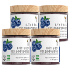 자연해답 유기농 동결건조 와일드 블루베리(빌베리) 분말 100%, 90g, 4개